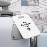 Luggage Tag — "Big Caribbean Ego" Travel ID with Colorful Caribbean Emblem