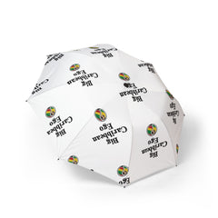 Umbrella - "Big Caribbean Ego" Semi-Automatic Foldable Travel Umbrella
