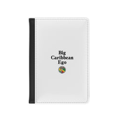 Passport Cover — "Big Caribbean Ego" Travel Passport Holder with Reggae-Inspired Emblem