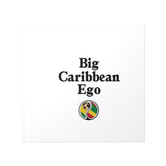 Hardcover Photo Book — "Big Caribbean Ego" Keepsake: Cultural Pride Photo Album