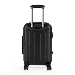 Suitcase — "Big Caribbean Ego" Carry-On Luggage with Tropical Badge
