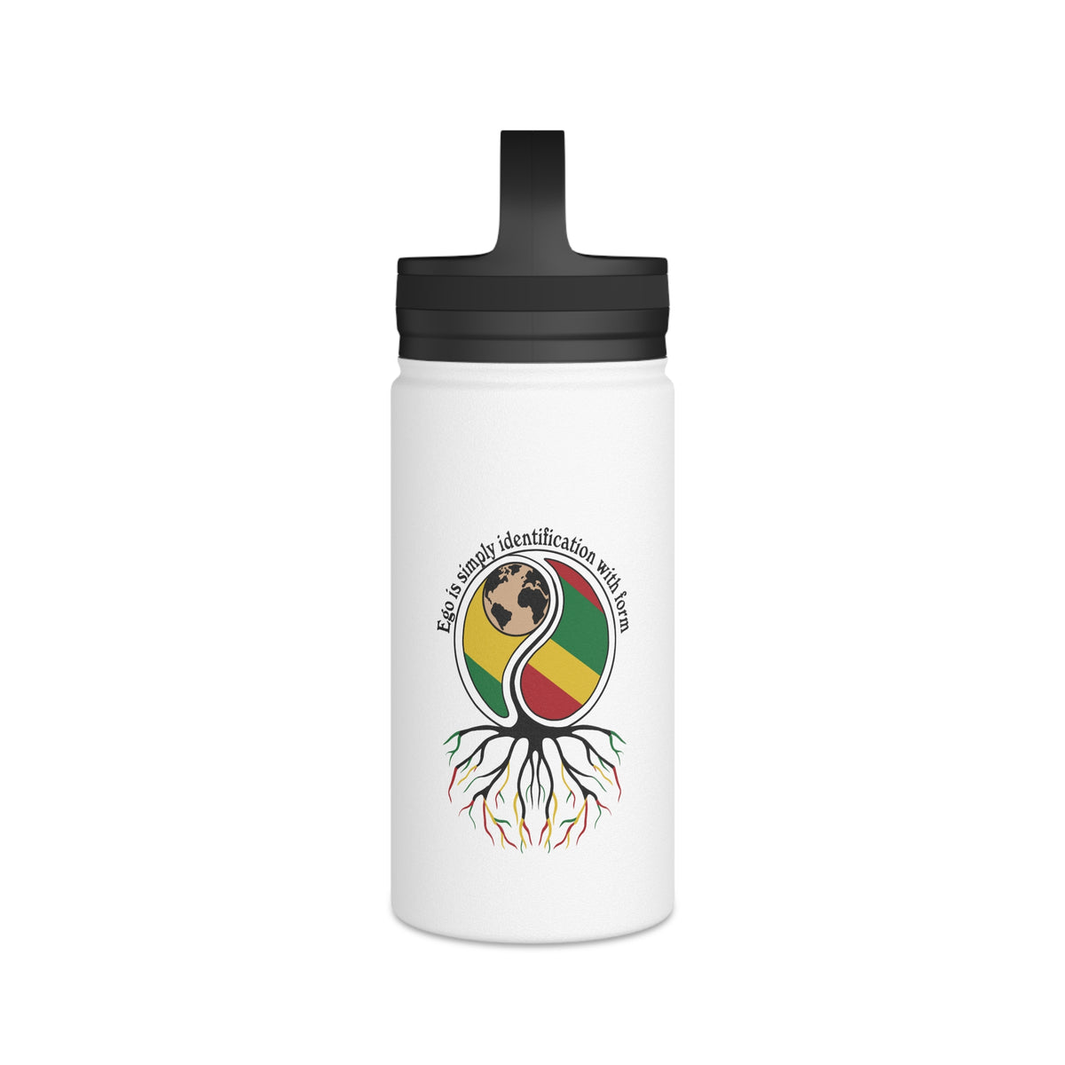 Stainless Steel Water Bottle — Caribbean Sea Turtle Rescue Design