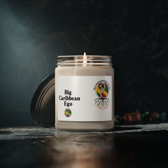 Caribbean Rooted Soy Candle — 'Big Caribbean Ego' 9oz Scented Jar