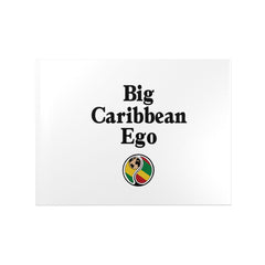 Hardcover Photo Book — "Big Caribbean Ego" Keepsake: Cultural Pride Photo Album