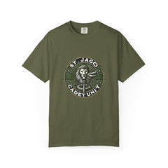 St. Jago Cadet Unit Unisex Garment-Dyed T-Shirt - Jamaika Lieferung möglich